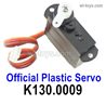 Wltoys XK K200 Parts Official Servo.K130.0009.The Servo Gear is Plastic.